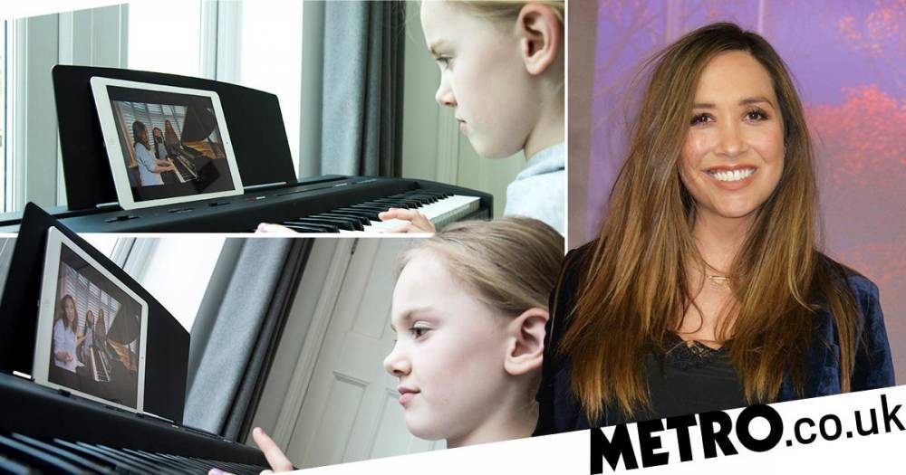 Myleene Klass inspires sweet 11-year-old with lockdown piano lessons - metro.co.uk - Britain