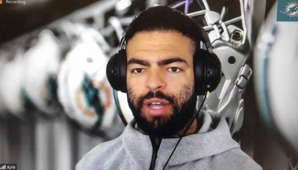 Who's Zooming? Dolphins newcomers get virtual introductions - clickorlando.com - Los Angeles