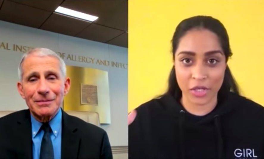 Anthony Fauci - Lilly Singh - Lilly Singh Talks COVID-19 With Dr. Anthony Fauci To Bust Some Coronavirus Myths - etcanada.com