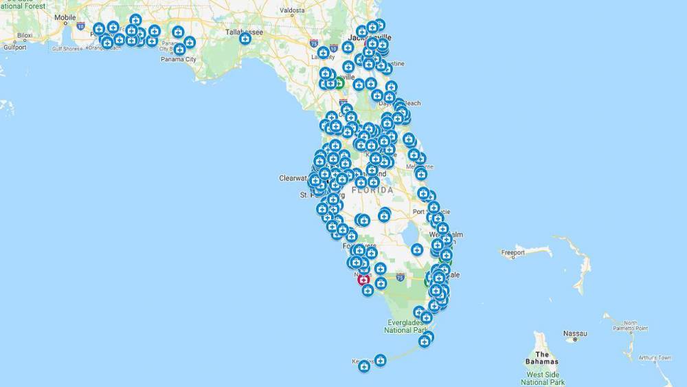 Interactive map shows Florida cities with coronavirus cases - clickorlando.com - state Florida