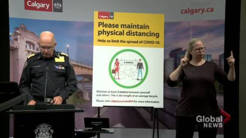 Tom Sampson - Calgary emergency chief reminds citizens ‘go out, but spread out’ - globalnews.ca