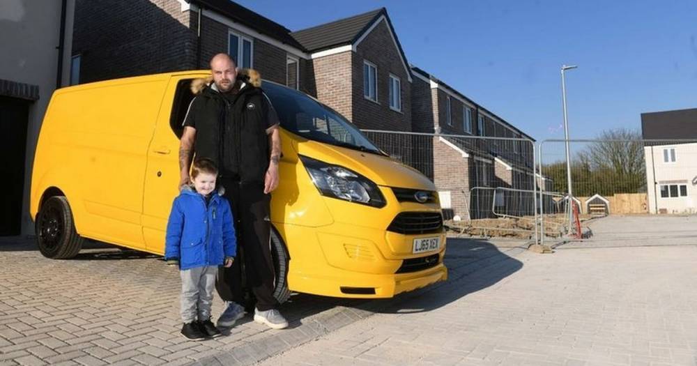 Couple and son, 4, self-isolating in back of van as they have no home - mirror.co.uk