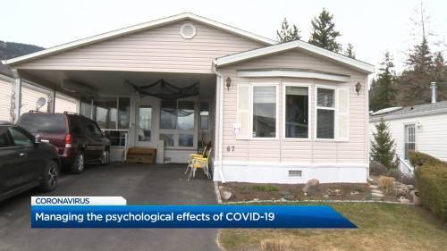 Coronavirus: Kelowna psychologist says we also need to take care of mental health - globalnews.ca