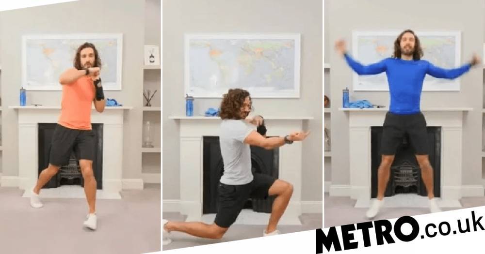 Vera Lynn - Top 10 sweaty moves from Joe Wicks’ YouTube workout series to master before his next PE with Joe video - metro.co.uk