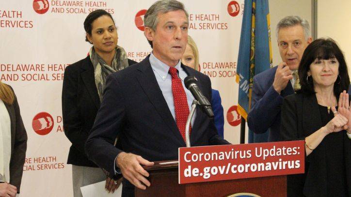 Jon Carney - Delaware reports first 2 coronavirus deaths; 165 cases - fox29.com - state Delaware - city Newark