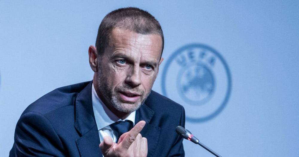 Aleksander Čeferin - UEFA president admits championship conclusion doubts as he outlines 'plan A, B and C' - dailyrecord.co.uk - Scotland