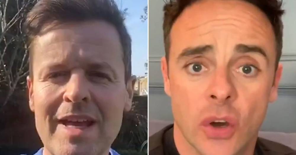 Ant and Dec will host Saturday Night Takeaway tonight from their homes - dailyrecord.co.uk