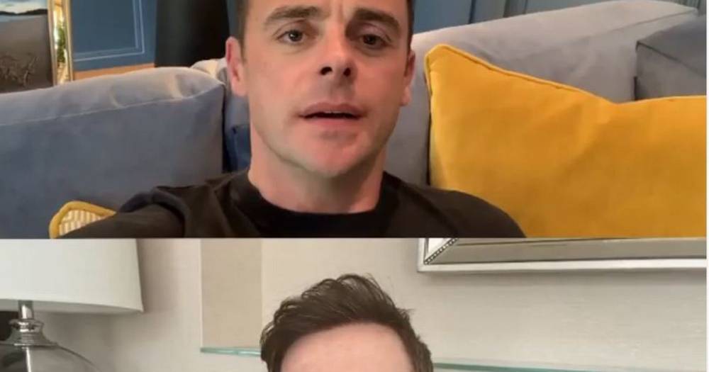 Declan Donnelly - Ant and Dec are presenting tonight's Saturday Night Takeaway live from their homes - manchestereveningnews.co.uk - Britain