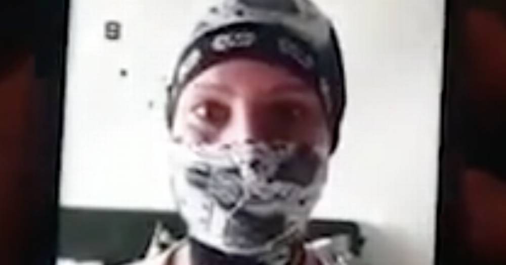 Boxer shorts facemask hack leads to hilarious lockdown video stitch-up - dailyrecord.co.uk