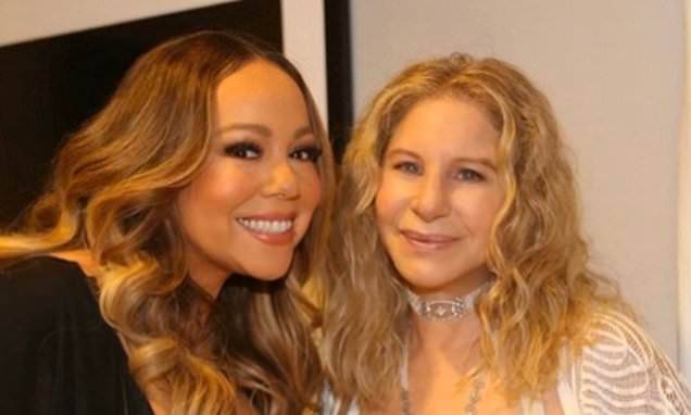 Mariah Carey - Barbra Streisand - Mariah Carey says Barbra Streisand's sweet birthday message made her life 'suddenly' better - dailymail.co.uk - county Garden