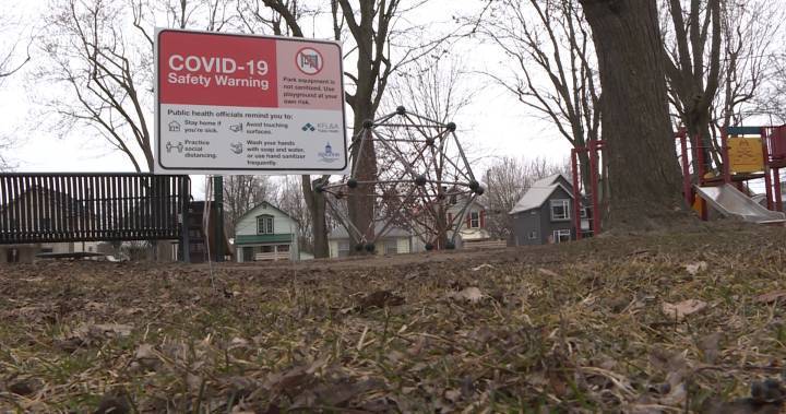 Coronavirus: City of Kingston closes parks, playgrounds to flatten the curve of COVID-19 - globalnews.ca - city Kingston