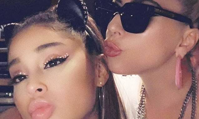 Ariana Grande - Ariana Grande wishes 'literal angel' Lady Gaga a happy birthday.. sparking collaboration speculation - dailymail.co.uk