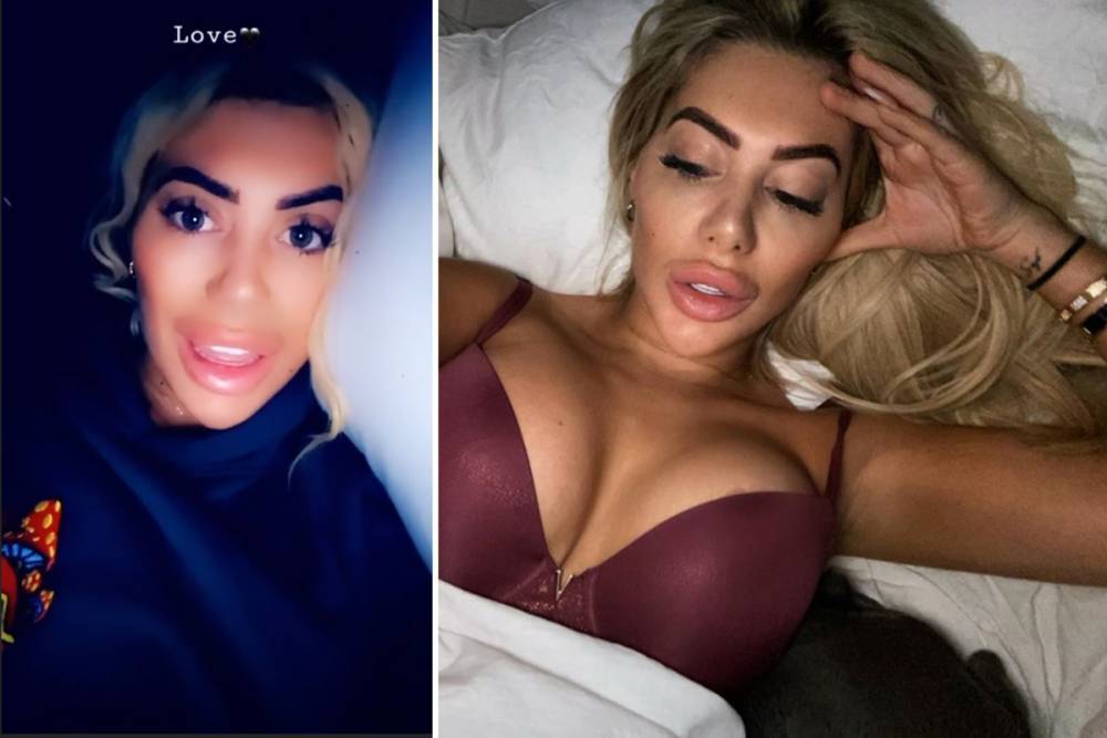 Chloe Ferry shares busty selfie as she admits to being ‘exhausted’ by coronavirus self isolation - thesun.co.uk - Britain