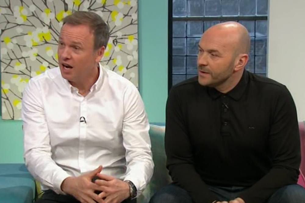 Tim Lovejoy - Simon Rimmer - Sunday Brunch cancels show in studio to broadcast live from Tim Lovejoy and Simon Rimmer’s homes - thesun.co.uk