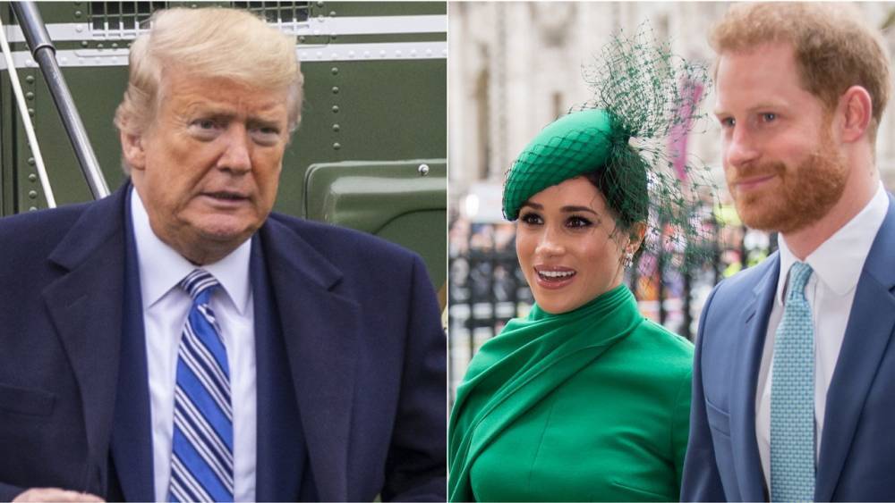 Donald Trump - prince Harry - Meghan - President Donald Trump is Now Tweeting About Meghan Markle and Prince Harry - glamour.com - Britain - Canada
