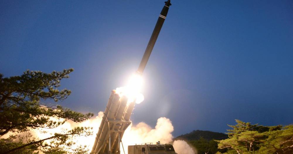 Kim Jong Un - North Korea fires 'super-large' multiple rocket launcher and hails it a success - dailystar.co.uk - South Korea - North Korea