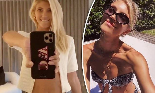 Devon Windsor - Devon Windsor flaunts statuesque figure in bikini while in home quarantine amid coronavirus crisis - dailymail.co.uk