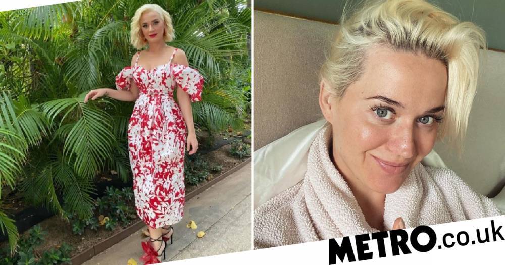 Katy Perry - Orlando Bloom - Katy Perry ditches make-up in quarantine as she compares appearance before self-isolation - metro.co.uk - state Hawaii