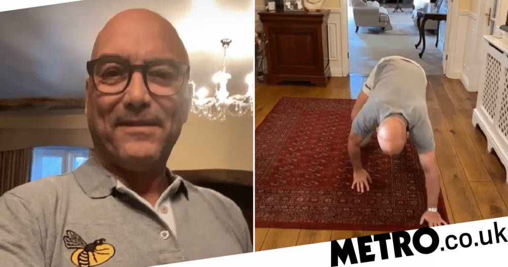 Gregg Wallace - Lisa Faulkner - Masterchef’s Gregg Wallace takes on Joe Wicks with workout plan to maintain weight loss during quarantine - metro.co.uk - Britain