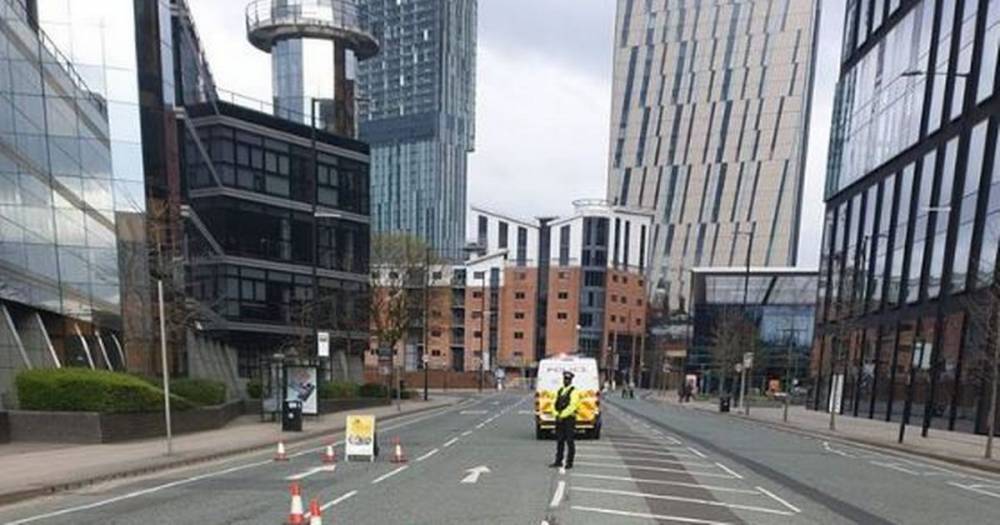 Police are stopping people driving into Manchester city centre and asking for ID - manchestereveningnews.co.uk - city Manchester - county Centre