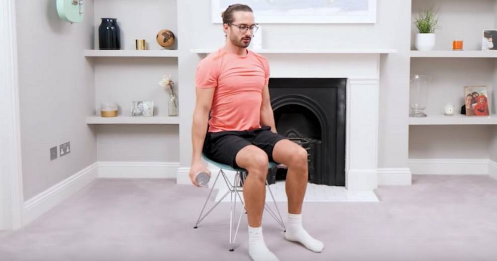 Joe Wicks shares chair workouts for seniors so the whole family can exercise together - dailystar.co.uk