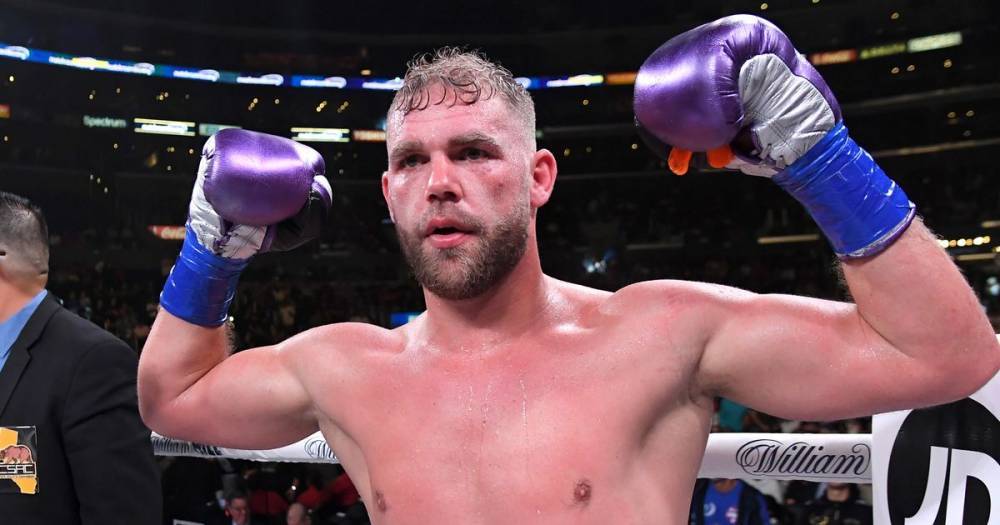 Billy Joe Saunders suspended over video appearing to encourage domestic abuse during lockdown - mirror.co.uk - Britain