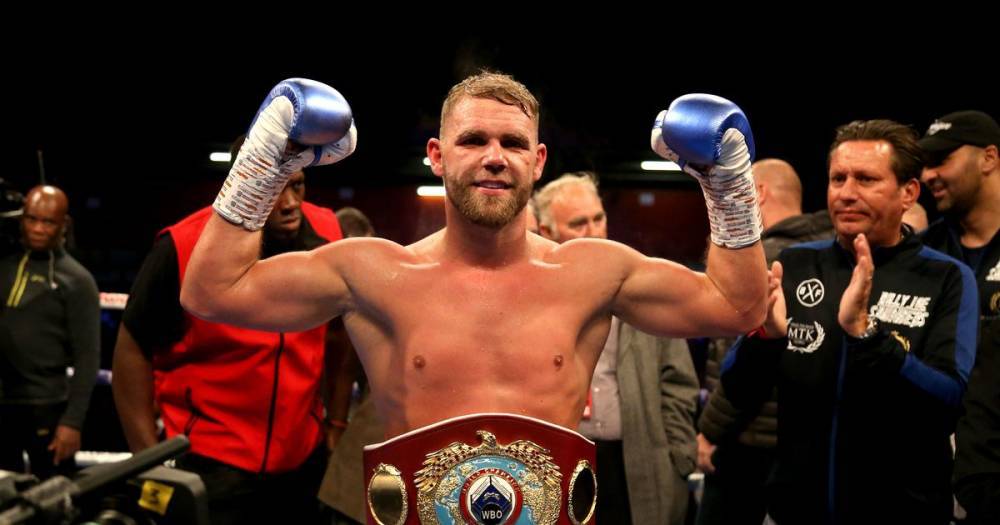 Billy Joe Saunders criticised by domestic abuse charity over "shocking" video - mirror.co.uk - city Sandra