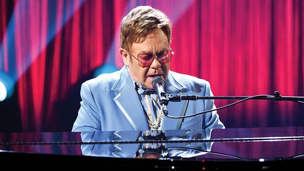 Elton John - Elton John Opens Concert for America With Message of Hope: "Better Days Lie Ahead" - hollywoodreporter.com