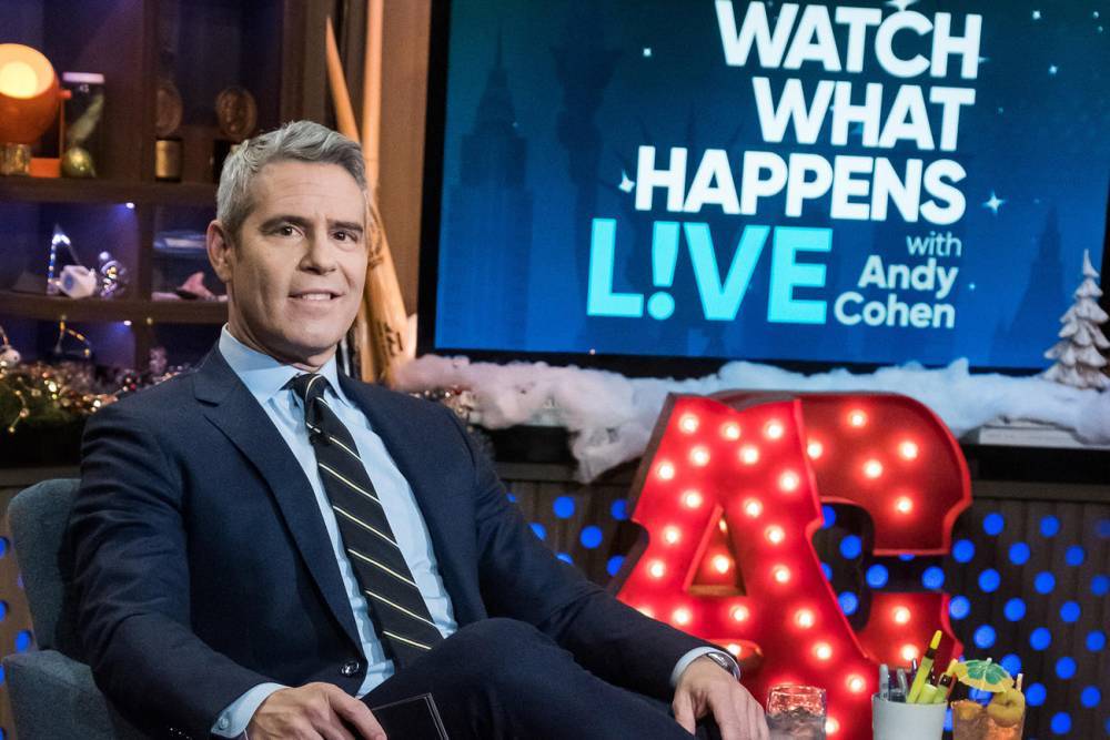 John Mayer - Jerry Oconnell - Andy Cohen - Kyle Richards - Lisa Rinna - Stassi Schroeder - Watch What Happens Live from Home Following Coronavirus Diagnosis - tvguide.com