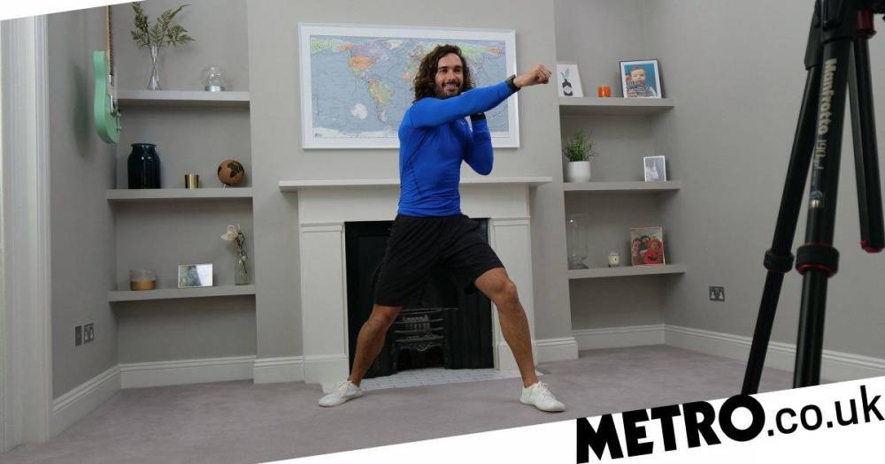 Joe Wicks gets over 500,000 on their feet with PE class as fans tune in after lay in - metro.co.uk - Britain
