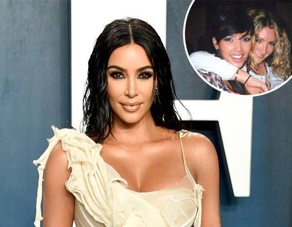 Kim Kardashian Is Questioning Her Hair and Makeup Choices in Throwback College Photo - eonline.com