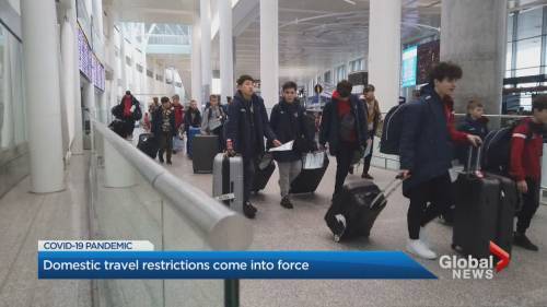 Kamil Karamali - New domestic travel restrictions come into effect amid COVID-19 concerns - globalnews.ca