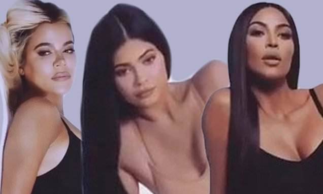 Khloe Kardashian - Kim Kardashian - Kendall Jenner - Kylie Jennerа - Kim Kardashian shares flashback photos of Kylie and Khloe - dailymail.co.uk