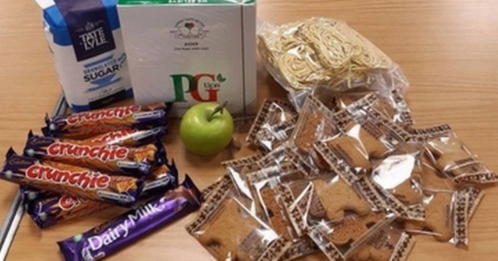 Robert Jenrick - First look inside coronavirus care packages containing Dairy Milk and Crunchies - mirror.co.uk - Britain - state Kentucky - city Manchester - county Wood