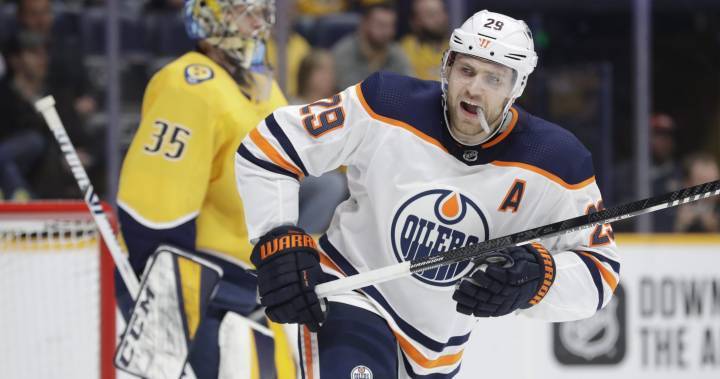 Leon Draisaitl - Edmonton Oilers’ Leon Draisaitl trying to stay sharp during NHL pause - globalnews.ca