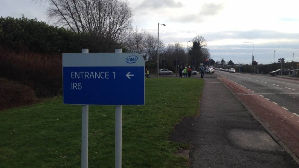 Construction suspended at Intel site, work at NCH to continue - rte.ie