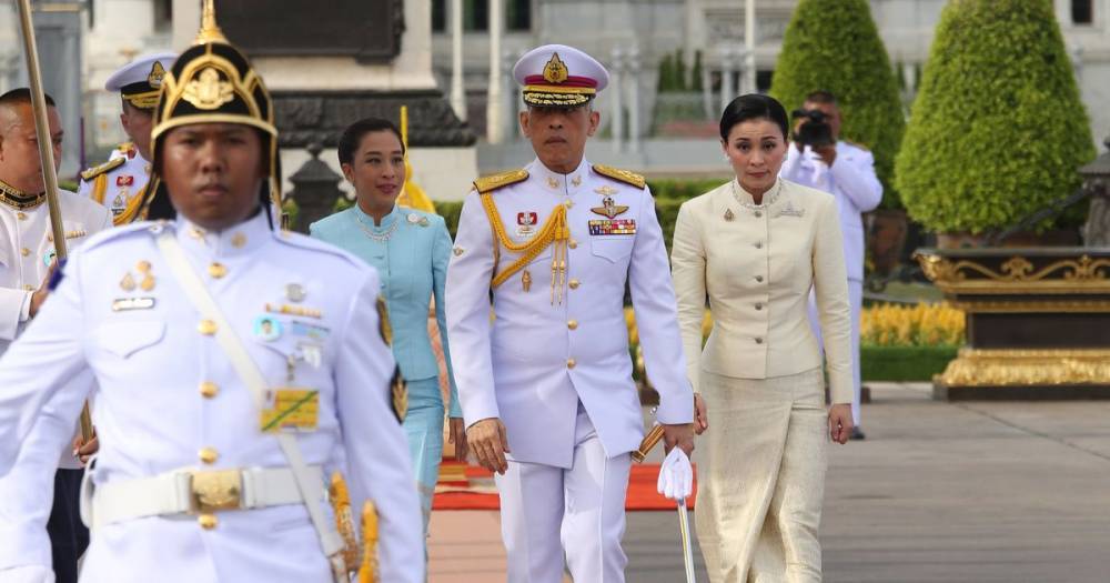 Maha Vajiralongkorn - King of Thailand 'isolates' in luxury hotel with entourage of 20 women - mirror.co.uk - Thailand - Germany