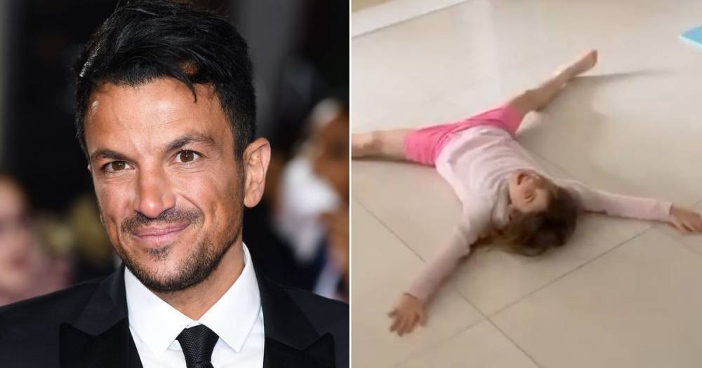 Peter Andre - Emily Andrea - Bruno Mars - Peter Andre gives fans their first look at six year old daughter Amelia's face in hilarious video - ok.co.uk