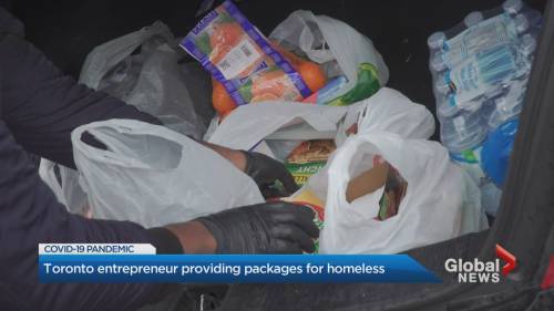 24-year-old entrepreneur spreading joy, delivery care packages to Toronto’s most vulnerable - globalnews.ca