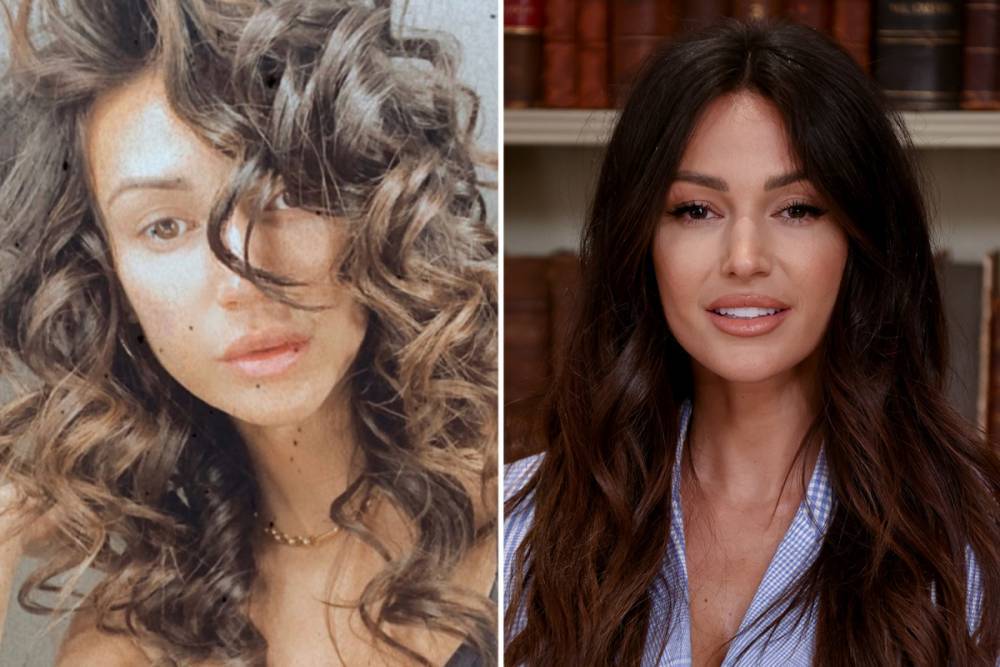 Michelle Keegan - Michelle Keegan shows off her natural curls as she goes ‘back to basics’ in make-up free selfie - thesun.co.uk