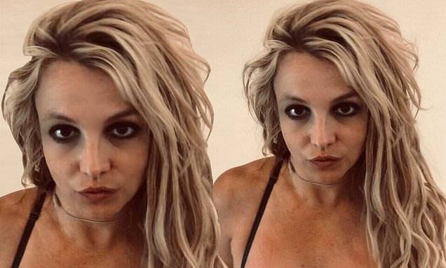 Britney Spears puts on a busty display on Instagram after her Tiger King connection is revealed - dailymail.co.uk