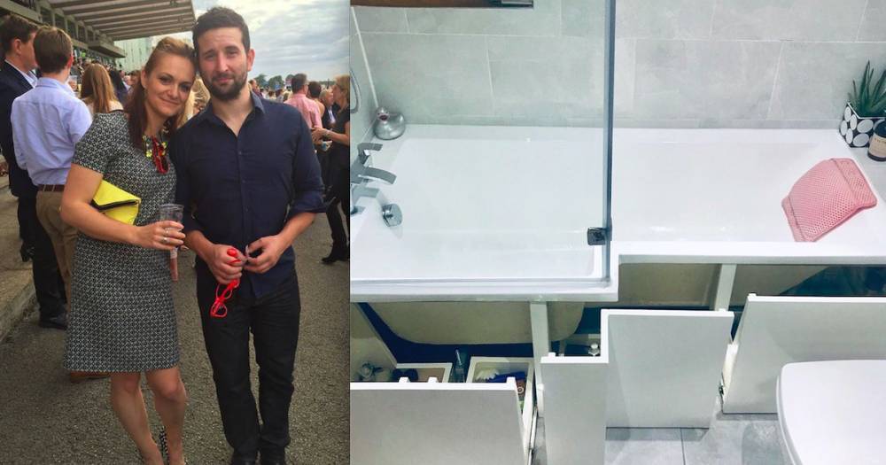 Couple transform bathroom using ingenious secret storage hack - manchestereveningnews.co.uk