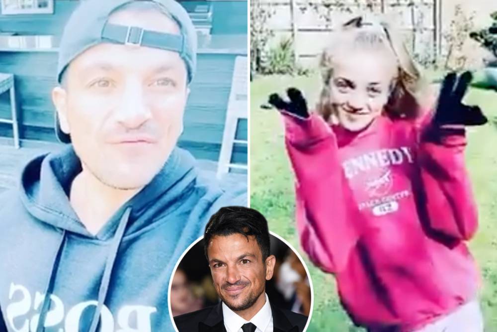 Katie Price - Peter Andre - Peter Andre does bodypump class with Princess in the garden for fans and reveals he’s a qualified personal trainer - thesun.co.uk