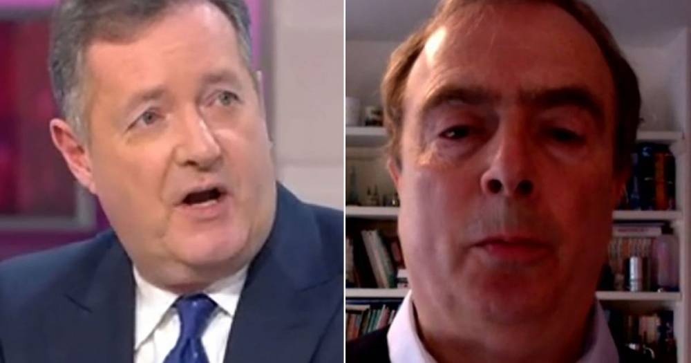 Piers Morgan - Piers Morgan loses his rag as Peter Hitchens compares coronavirus to regular flu - manchestereveningnews.co.uk - Britain