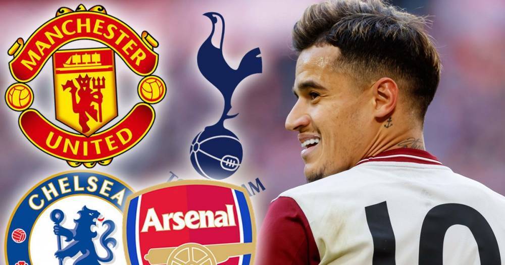 Philippe Coutinho - Arsenal and Tottenham’s Philippe Coutinho transfer stance emerges as Liverpool reject reunion - dailystar.co.uk - city Manchester