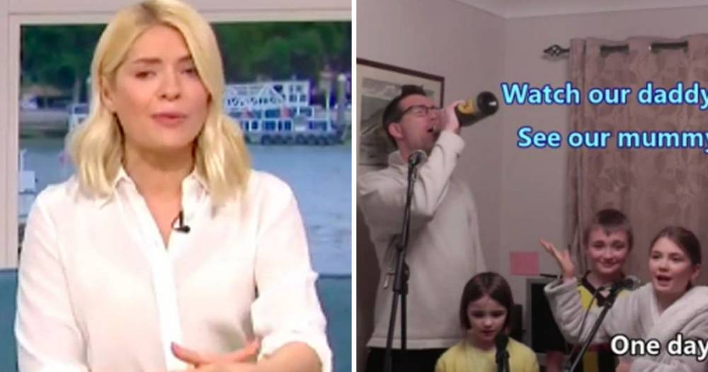Holly Willoughby - Les Miserables - Holly Willoughby breaks down crying over family singing together during coronavirus lockdown - ok.co.uk - county Kent