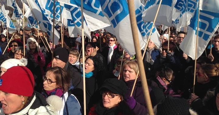 Coronavirus: Quebec’s nurses union strikes workplace safety agreement for duration of pandemic - globalnews.ca