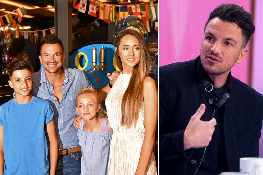 Katie Price - Exasperated Peter Andre insists it’s ‘unfair’ for children to do hours of work a day when schools are closed - thesun.co.uk
