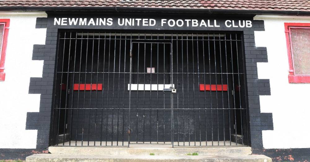 Newmains United blast 'disgusting' stadium break in during coronavirus lockdown - dailyrecord.co.uk - county Park - Victoria, county Park