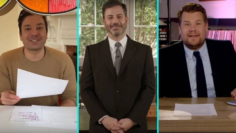 Jimmy Kimmel Live - Late-Night Hosts Return to TV With Hilarious Toilet Paper Jokes -- See the Funniest Quarantine Monologues - etonline.com